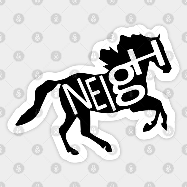 Horse Sticker by DickinsonDesign